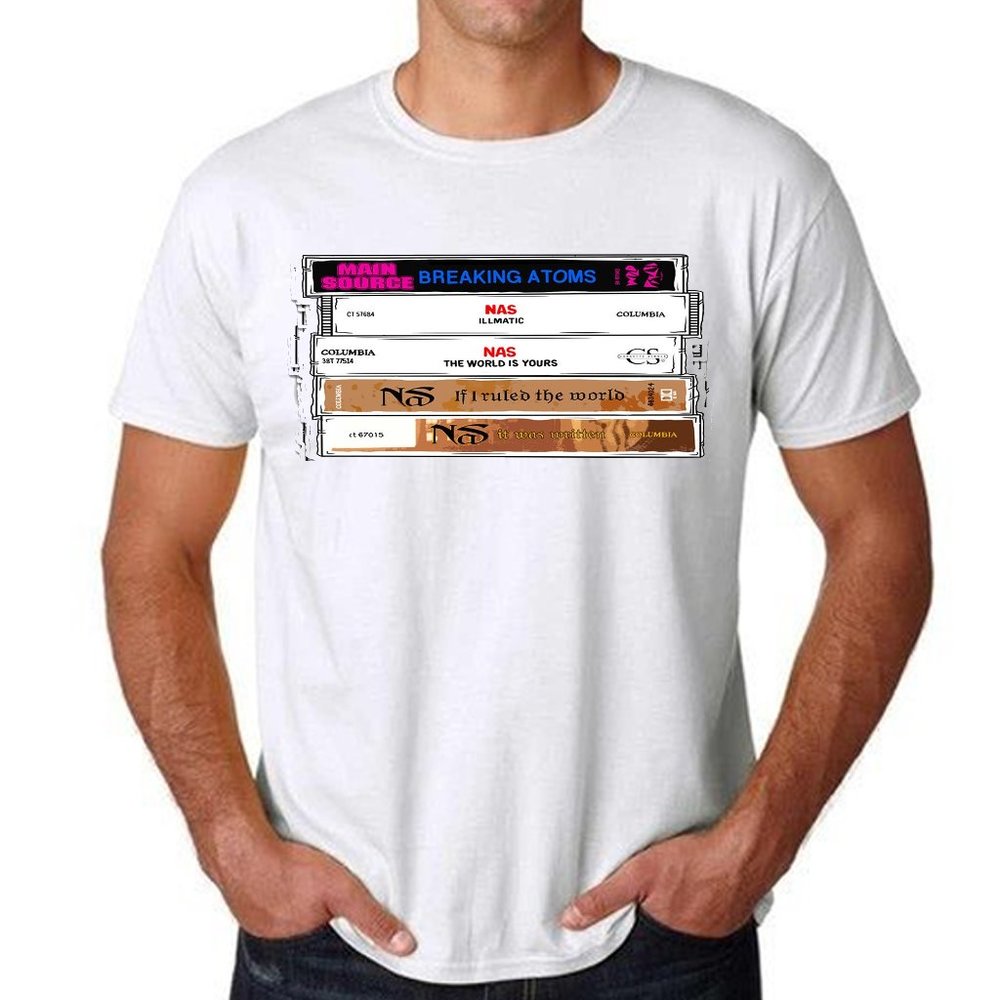Nas Illmatic Raptees Hip Hop Shirt T Shirt